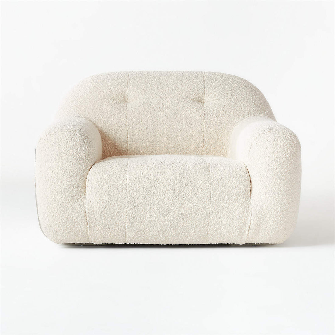 Brace Cream Boucle Chair