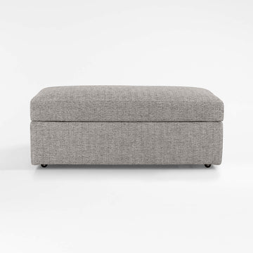 Movie Fabric Storage Ottoman