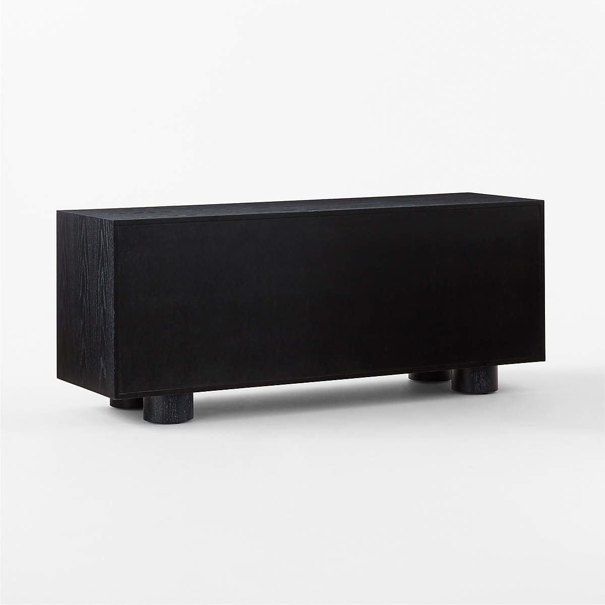Cantar 4-Drawer Cerused Black Oak Dresser