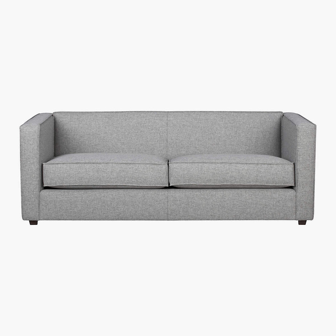 Club Grey Fabric 2-seater Sofa