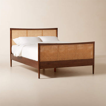 Maeve Natural Cane Queen Bed